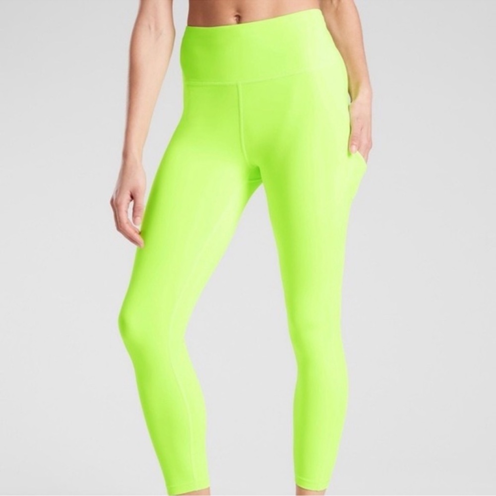Neon Green Leggings S Small